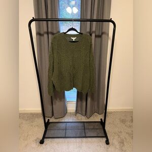 Time and Tru Forest Green Women's Sweater